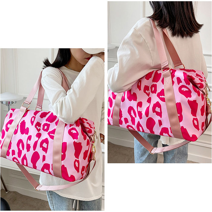 ボストンバッグ 旅行 大容量 通販 レディース 修学旅行 ボストンバック スポーツバッグ レオパード柄 ヒョウ柄 旅行バッグ 大きめ 乾湿分離 部活 ボストンバッグ |  | 03