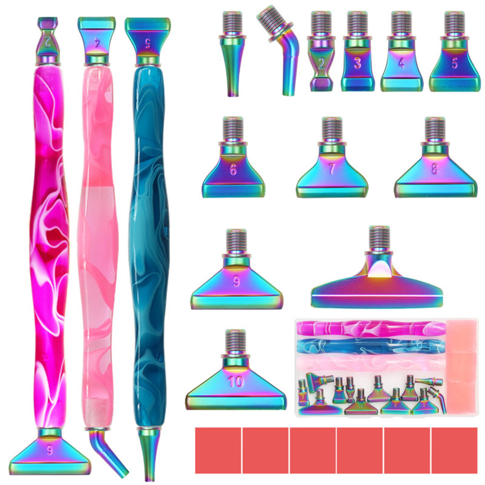 ダイヤモンドアート ペンセット 通販 初心者 ペン 樹脂ペン 交換 収納ケース アクセサリー ペインティング 塗装ペン 手芸 DIY ダイヤモンドアート | BACKYARD FAMILY | 01