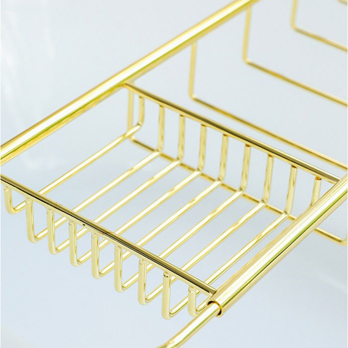 バスタブトレー 伸縮 バスラック 通販 バスタブラック 浴室用ラック バステーブル テーブル トレー ラック スライド式 浴槽 お風呂 水切り バスタブトレー |  | 12