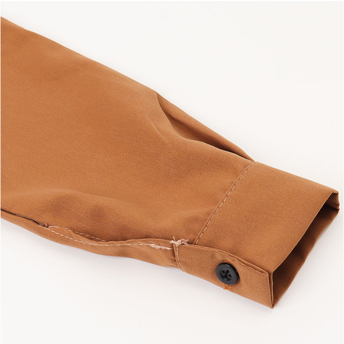 シャツ ブラウス レディース 長袖 通販 シャツブラウス ロング ワイシャツ Yシャツ チュニック おしゃれ トップス 前開き サイドスリット スリム シャツ | ブランド登録なし | 11