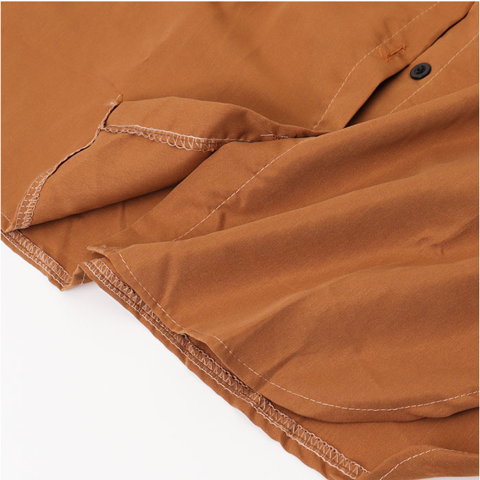 シャツ ブラウス レディース 長袖 通販 シャツブラウス ロング ワイシャツ Yシャツ チュニック おしゃれ トップス 前開き サイドスリット スリム シャツ | ブランド登録なし | 13