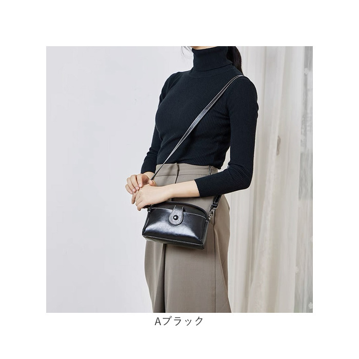 ショルダーバッグ レディース 通販 本革 本革バッグ ハンドバッグ ミニショルダーバッグ 斜めかけバッグ 斜めかけ 肩掛け ミニバッグ シンプル 上品 レザー | BACKYARD FAMILY | 24