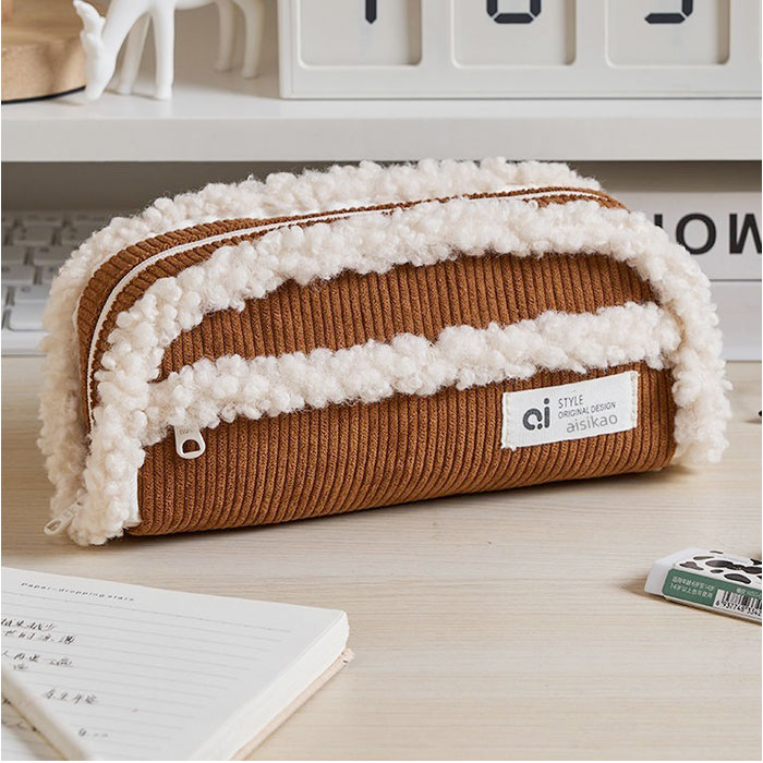 ペンケース 筆箱 コーデュロイ 大容量 通販 筆入れ ふでばこ 化粧ポーチ ペン入れ 小物入れ ペンポーチ ポーチ 収納 文具 文房具 かわいい 可愛い  ペンケース |  | 12