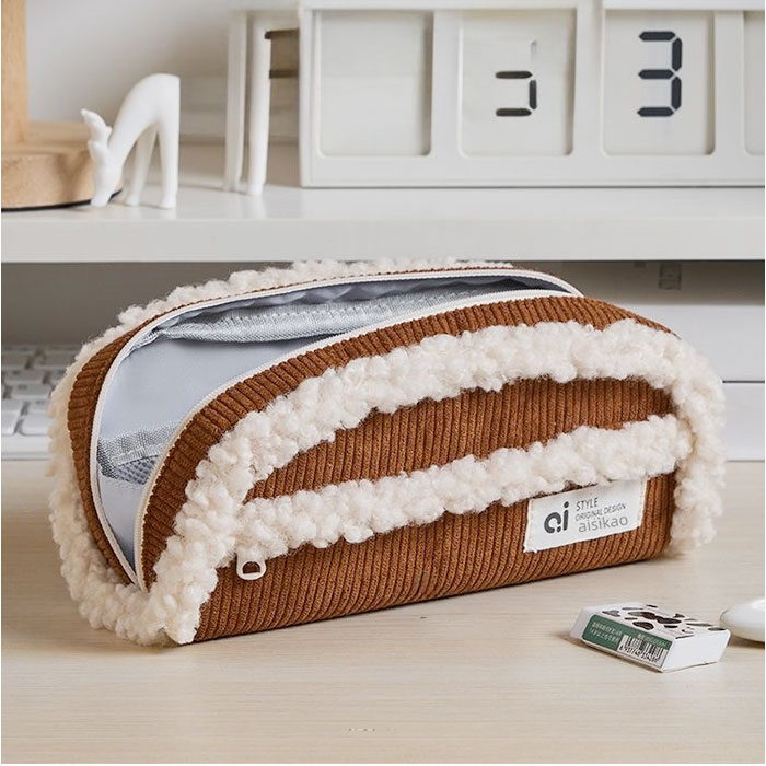 ペンケース 筆箱 コーデュロイ 大容量 通販 筆入れ ふでばこ 化粧ポーチ ペン入れ 小物入れ ペンポーチ ポーチ 収納 文具 文房具 かわいい 可愛い  ペンケース |  | 13