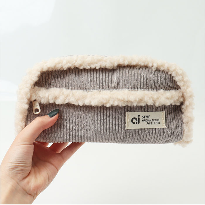 ペンケース 筆箱 コーデュロイ 大容量 通販 筆入れ ふでばこ 化粧ポーチ ペン入れ 小物入れ ペンポーチ ポーチ 収納 文具 文房具 かわいい 可愛い  ペンケース |  | 07