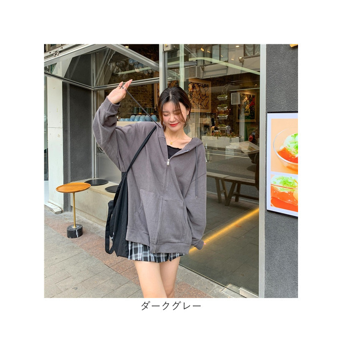 ジップアップパーカー レディース フード付き 長袖 通販 レディーススウェット ジップアップ パーカー スウェット スウエット 上着 ジップアップパーカー |  | 20