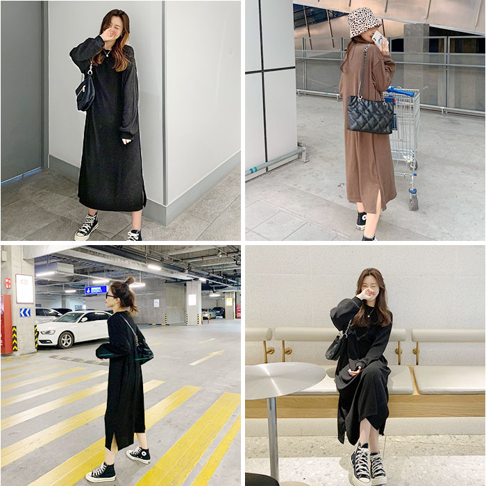 リブニットワンピース 通販 リブニット ワンピース レディース ニットワンピース 長袖 きれいめ ロング丈ワンピース マキシワンピース リブニットワンピース |  | 10