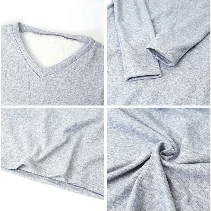 ワンピース レディース ロング ロング丈 通販 ワンピ 部屋着 着回し 裏起毛 ふわふわ フワフワ 暖かい あたたかい あったか 長袖 2タイプ 楽ちん ワンピース |  | 08