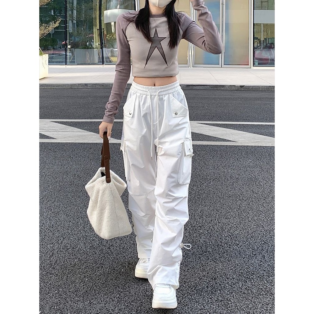 カーゴパンツ ウエストゴム レディース 通販 イージーパンツ ワークパンツ ワイドパンツ ダンスパンツ ロングパンツ 長ズボン ズボン パンツ カーゴパンツ | BACKYARD FAMILY | 01