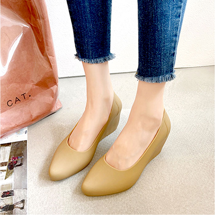 レインパンプス レインシューズ 雨晴兼用 レディース 通販 パンプス カジュアルシューズ 雨靴 靴 シューズ レイングッズ ヒール 雨晴れ兼用  レインパンプス |  | 03