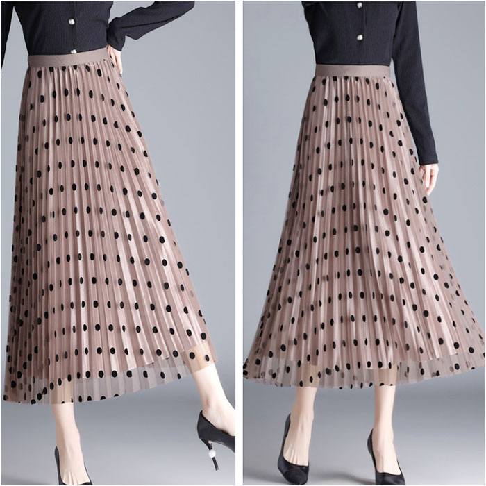 ロング ギャザースカート 通販 ロングスカート チュールスカート プリーツスカート スカート おしゃれ 春 夏 秋 リバーシブル ボトムス きれいめ ロング |  | 03
