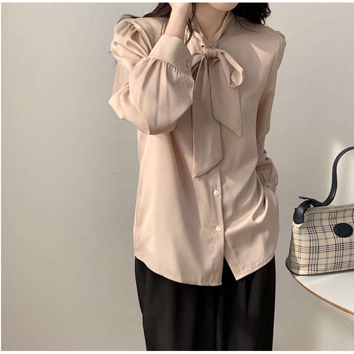ブラウス リボンタイ レディース 通販 レディースブラウス リボンタイブラウス シャツブラウス ボウタイブラウス 事務服 ボータイ カジュアル ブラウス |  | 09