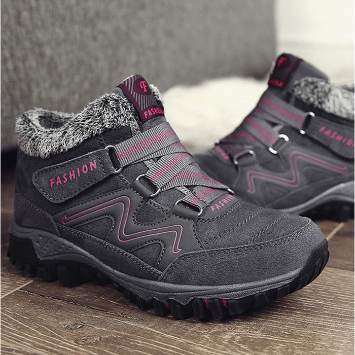 スノーシューズ レディース ミドルカット 通販 防寒シューズ ボアシューズ 防寒靴 スノーブーツ 冬靴 雪靴 ミドルカットスニーカー 防寒 滑りにくい 靴 |  | 02