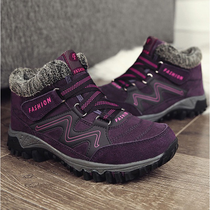 スノーシューズ レディース ミドルカット 通販 防寒シューズ ボアシューズ 防寒靴 スノーブーツ 冬靴 雪靴 ミドルカットスニーカー 防寒 滑りにくい 靴 |  | 03