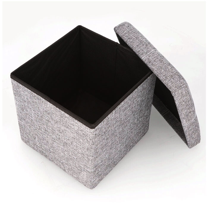 椅子 収納 通販 収納ボックス 折りたたみ 30×30×30cm 収納スツール イス いす スツール ボックス オットマン チェスト 背もたれなし おしゃれ 椅子 |  | 07