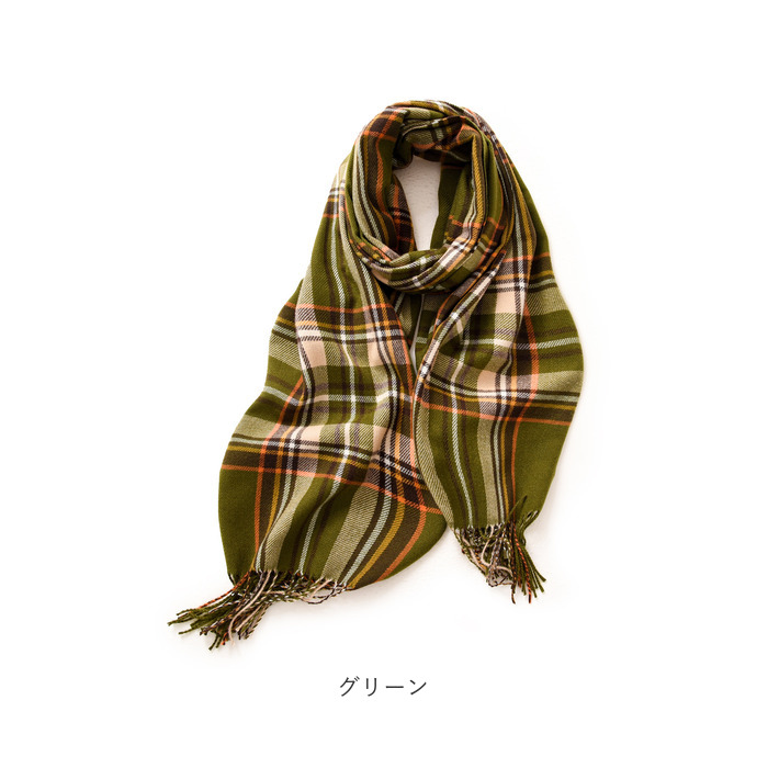 マフラー チェック柄 通販 ストール スカーフ あたたかい 暖かい レディース メンズ 男女兼用 ユニセックス チェック 柄 秋 冬 贈り物 ギフト おしゃれ マフラー |  | 12