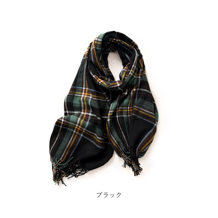 マフラー チェック柄 通販 ストール スカーフ あたたかい 暖かい レディース メンズ 男女兼用 ユニセックス チェック 柄 秋 冬 贈り物 ギフト おしゃれ マフラー |  | 15