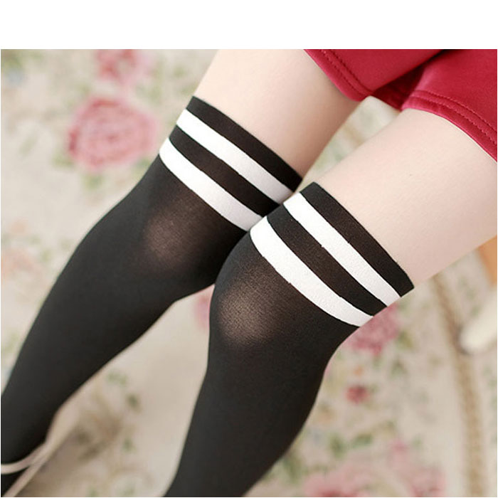 フェイクニーハイ ストッキング 通販 タイツ ニーハイ フェイクストッキング フェイクタイツ パンスト ニーハイ風 かわいい おしゃれ フェイクニーハイ |  | 09
