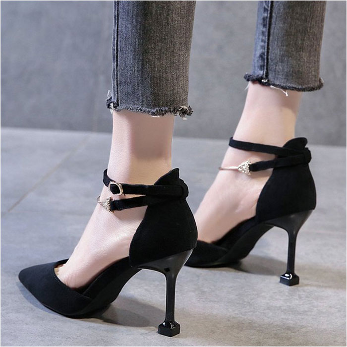 セパレートパンプス 通販 パンプス ヒールパンプス ストラップパンプス ハイヒール オフィスパンプス ポインテッドトゥ スプールヒール  セパレートパンプス | BACKYARD FAMILY | 09