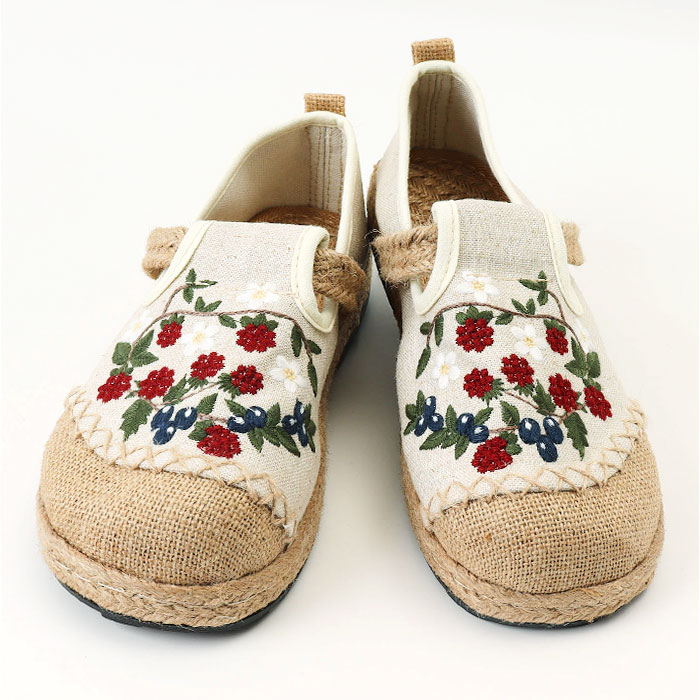 スリッポン レディース 靴 通販 スリッポンレディース シューズ スニーカー サンダル サボ フラットシューズ ウォーキングシューズ 布 綿麻 麻 スリッポン | BACKYARD FAMILY | 12