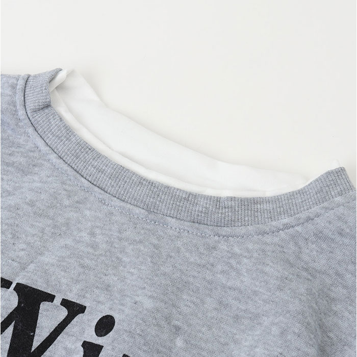 スウェットトップス レディース 通販 裏起毛 ゆったり トップス 長袖 トレーナー スウェット ロゴ カジュアル 体型カバー おしゃれ スウェットトップス |  | 11