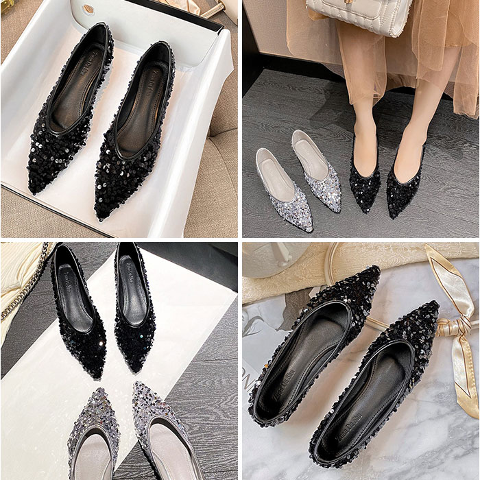 レディース 通販 フラットシューズ 靴 ぺたんこ靴 走れるパンプス ポインテッドトゥパンプス ポインテッドトゥ パンプス ローヒール | BACKYARD FAMILY | 13