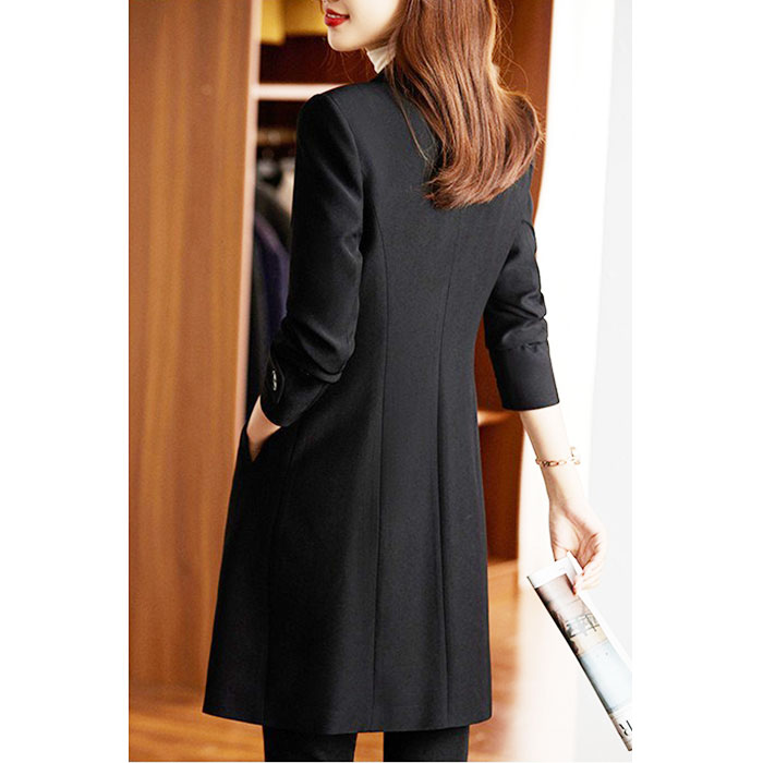 パンツスーツ レディース セットアップ 通販 ロングジャケット 上下セット セレモニースーツ フォーマル ママスーツ 上品 ロングコート きれいめ  パンツスーツ |  | 12