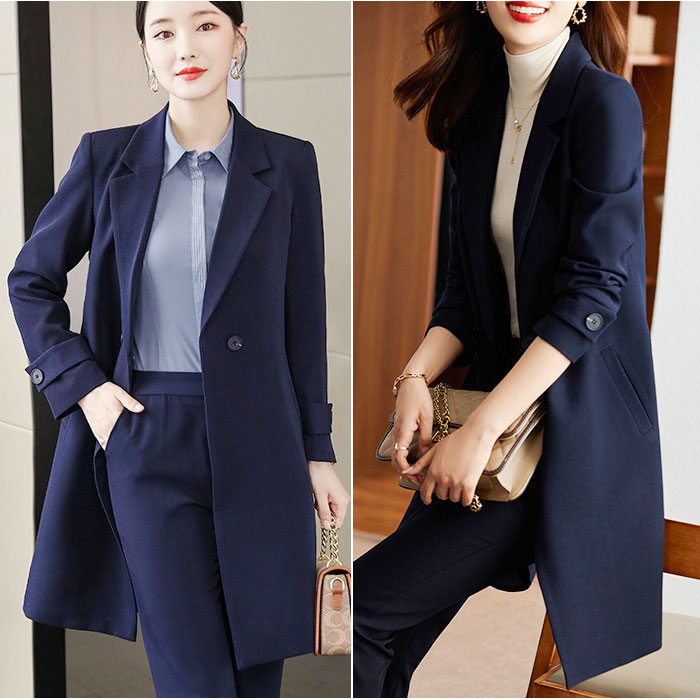 パンツスーツ レディース セットアップ 通販 ロングジャケット 上下セット セレモニースーツ フォーマル ママスーツ 上品 ロングコート きれいめ  パンツスーツ |  | 14