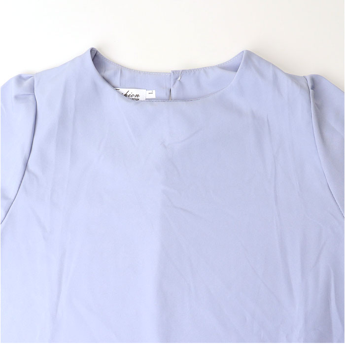 レディース ブラウス 長袖 おしゃれ 通販 バルーンスリーブ パフスリーブ 春 秋 シンプル 無地 きれいめ 上品 オフィスカジュアル 通勤 オフィス レディース |  | 12