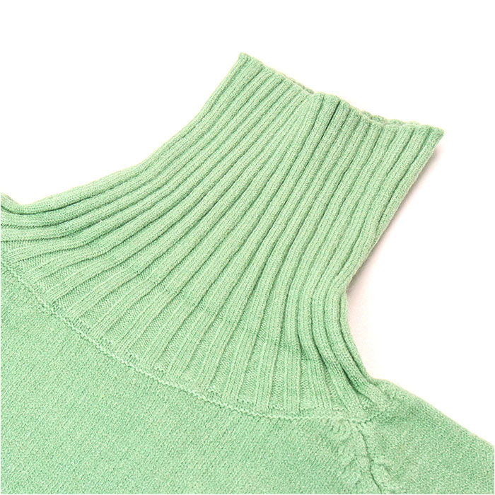 ハイネック ニット レディース 通販 タートルネック 長袖 セーター リブニット タートル ニットセーター オシャレ おしゃれ 上品 きれいめ トップス  ハイネック |  | 07