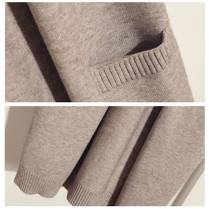 ロング ジレ レディース ニット 通販 ニットベスト ベスト チョッキ ウェストコート ロング丈 ノースリーブ はおりもの 羽織り 体型カバー 秋 冬 秋冬 春 ロング |  | 09