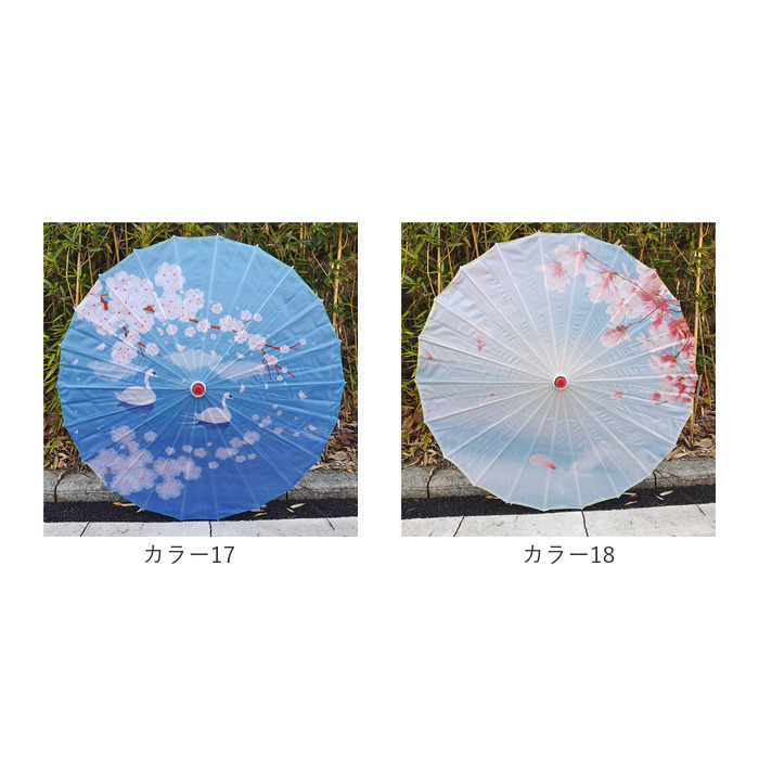 和傘花見セット 和傘 撮影用 和風 通販 紙舞傘 舞傘 番傘 踊り傘 舞踊傘 傘 かさ カサ