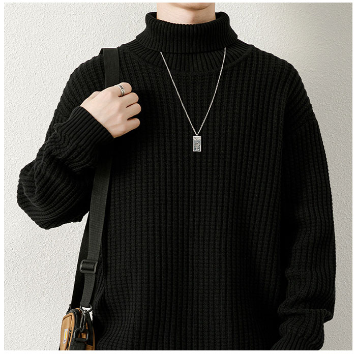 ニット セーター メンズ 通販 ニットセーター シャツ タートル ハイネック タートルネック 長袖 洗濯機可能 無地 シンプル カジュアル 秋 冬 トップス ニット |  | 07