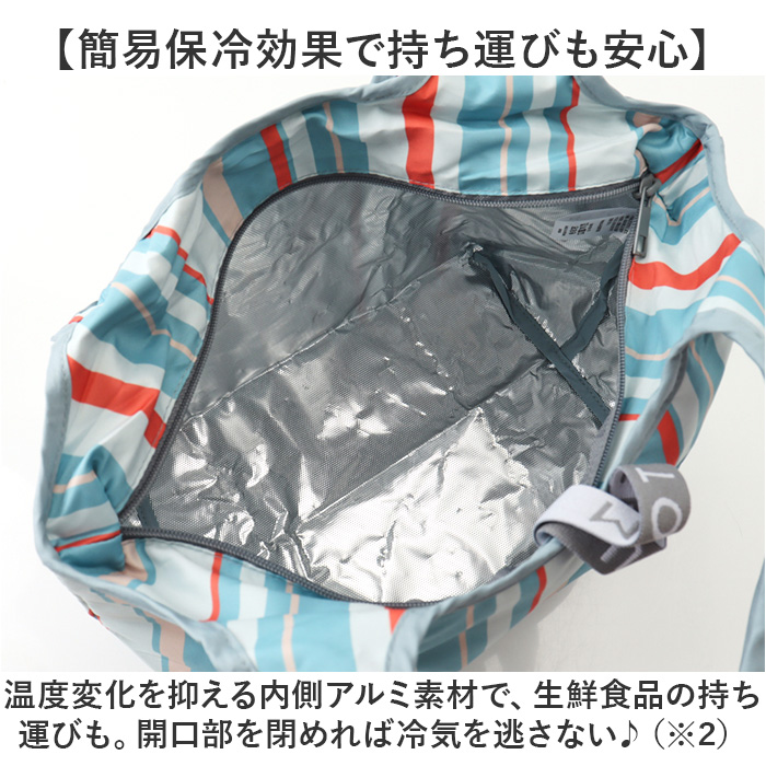 motteru エコバッグ 通販 ショッピングバッグ 保冷バッグ クーラーバッグ 保冷 肩掛け 手提げ 折り畳み 折りたたみ おしゃれ クルリト コンパクト お買い物 | MOTTERU（トレードワークス） | 07