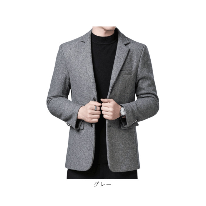 テーラードジャケット メンズ 通販 ブレザー ジャケット テーラード スーツ ビジネスジャケット オフィスカジュアル ビジネスカジュアル 大人 大きめサイズ |  | 13