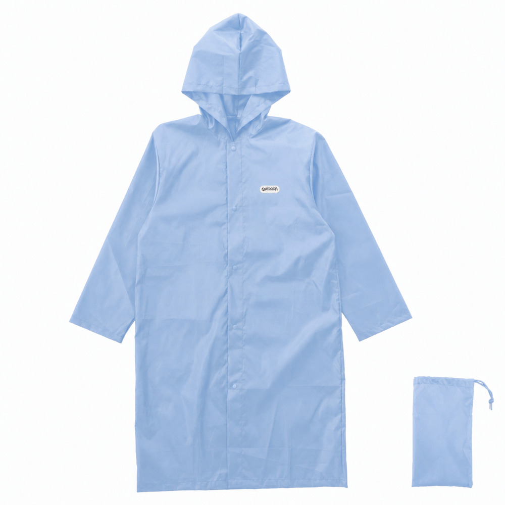 レインコート OUTDOOR PRODUCTS レインコート 通販 アウトドアプロダクツ レインウェア レインウエア カッパ かっぱ 雨合羽 雨がっぱ 雨具 雨衣 収納袋付き | OUTDOOR PRODUCTS | 02