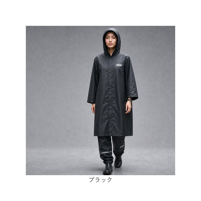 レインコート OUTDOOR PRODUCTS レインコート パンツ 通販 アウトドアプロダクツ レインウェア レインウエア 雨具 収納袋付き 雨合羽 かっぱ 上下セット | BACKYARD FAMILY | 21