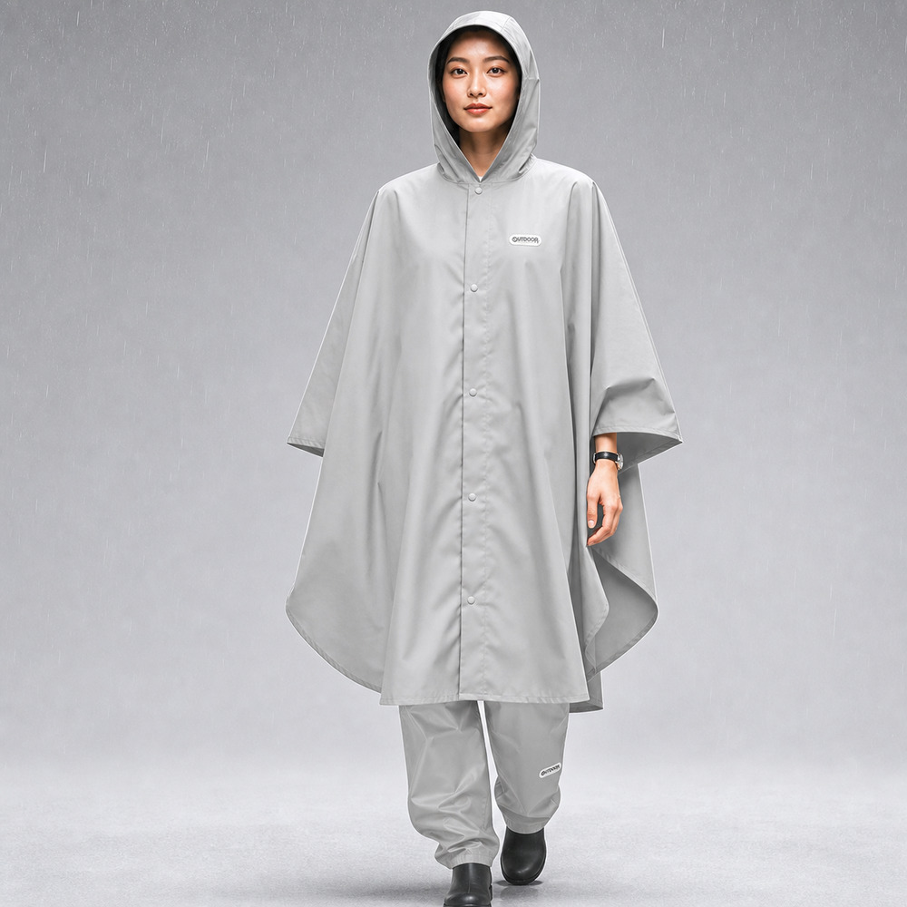 OUTDOOR PRODUCTS レインポンチョ パンツ 通販 アウトドアプロダクツ レインウェア レインウエア 雨具 収納袋付き 雨合羽 かっぱ | BACKYARD FAMILY | 01
