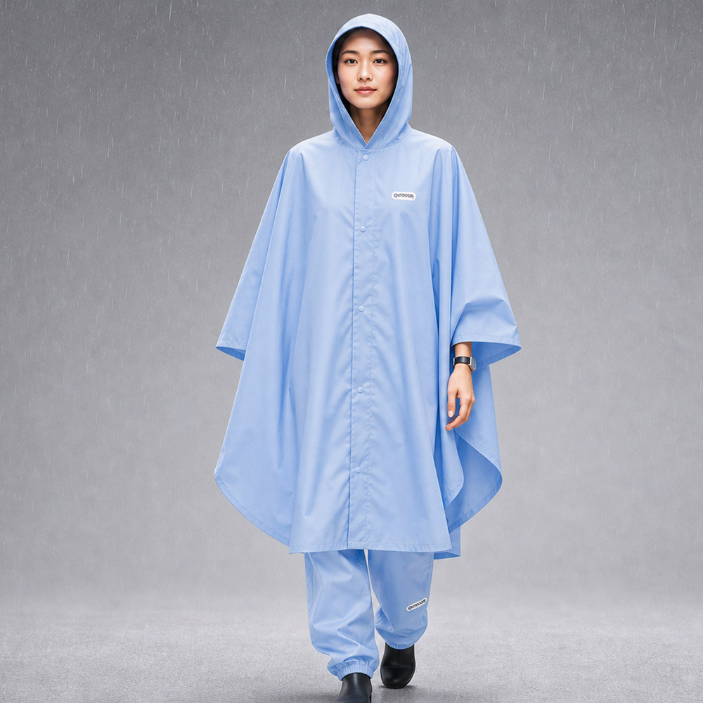 OUTDOOR PRODUCTS レインポンチョ パンツ 通販 アウトドアプロダクツ レインウェア レインウエア 雨具 収納袋付き 雨合羽 かっぱ | BACKYARD FAMILY | 02