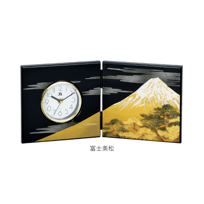 置き時計 通販 日本製 屏風時計 祇園時計 屏風 時計 置時計 記念品 引き出物 景品 粗品 記念 お土産 敬老の日 ギフト 贈り物 還暦祝い 和柄 おしゃれ | BACKYARD FAMILY | 13