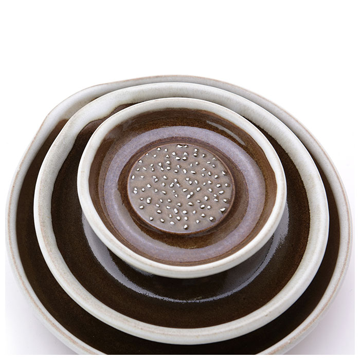 もとしげ おろし器 中 通販 おろしき わさびおろし 器 すりおろし 陶器 薬味おろし やくみおろし 石見焼 にんじん 長芋 しょうが 離乳食 日本製 もとしげ |  | 11