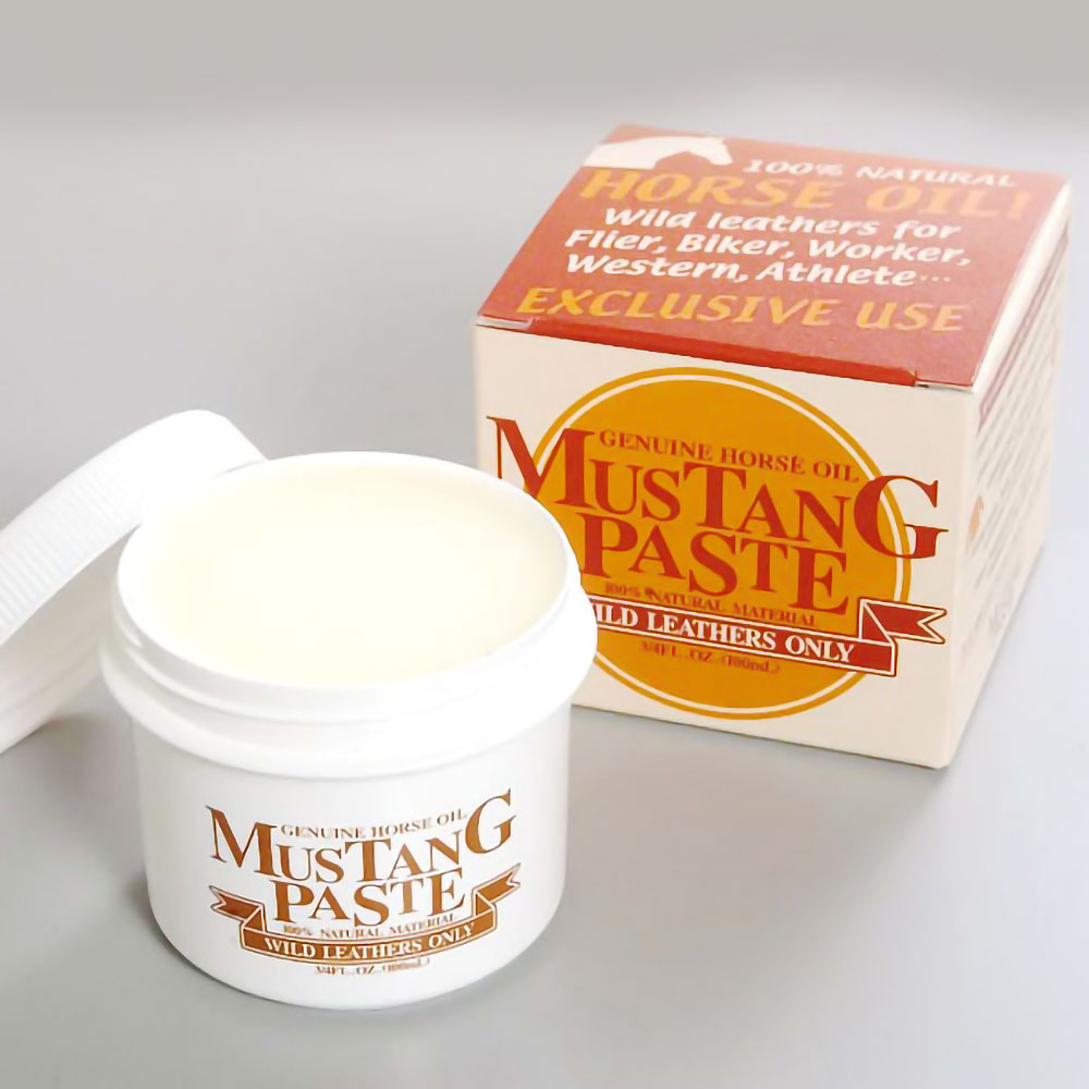 マスタングペースト 100ml 革オイル キャプトスタイル レザーメンテナンス 革用純国産馬油 つや出し シューケア ホースオイル |  | 01