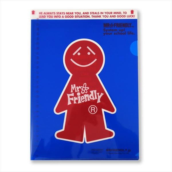 ミスターフレンドリー Mr.Friendly クリアファイル 通販 ミスター