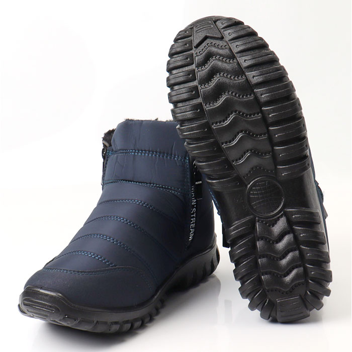 スノーブーツ メンズ 通販 スノーシューズ ウィンターブーツ ブーツ 防寒ブーツ 雪靴 冬靴 シューズ 靴 ハイカット サイドジップ 裏起毛 保温 防滑 | BACKYARD FAMILY | 09