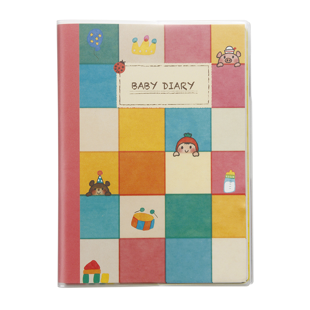 育児日記 ノート 通販 育児ダイアリー 1年 育児ノート ママソリューション 育児日記帳 成長記録 子育て 誕生から 1歳まで 育児 ダイアリー 育児日記 |  | 01