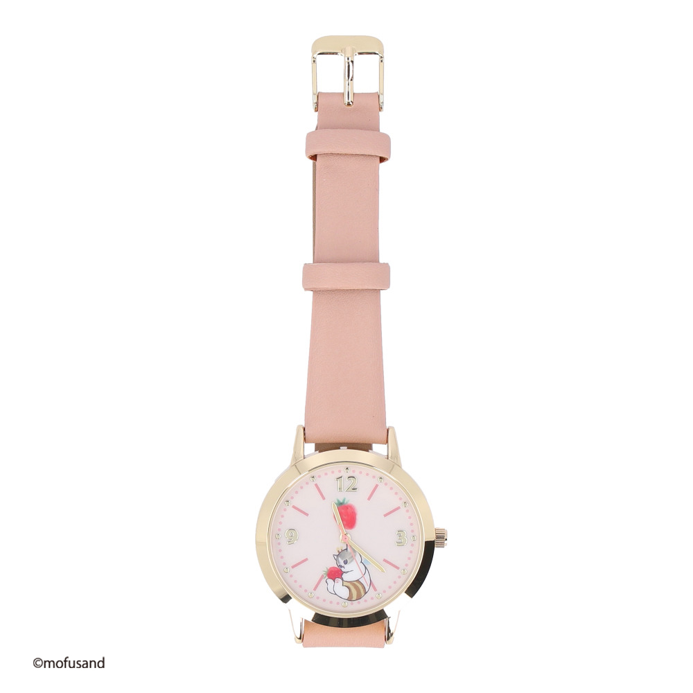 モフサンド mofusand 腕時計 通販 リストウォッチ レザーウォッチ キッズ ウォッチ レディースウォッチ 時計 レザーベルト 合皮 女の子 子ども キャラクター |  | 02