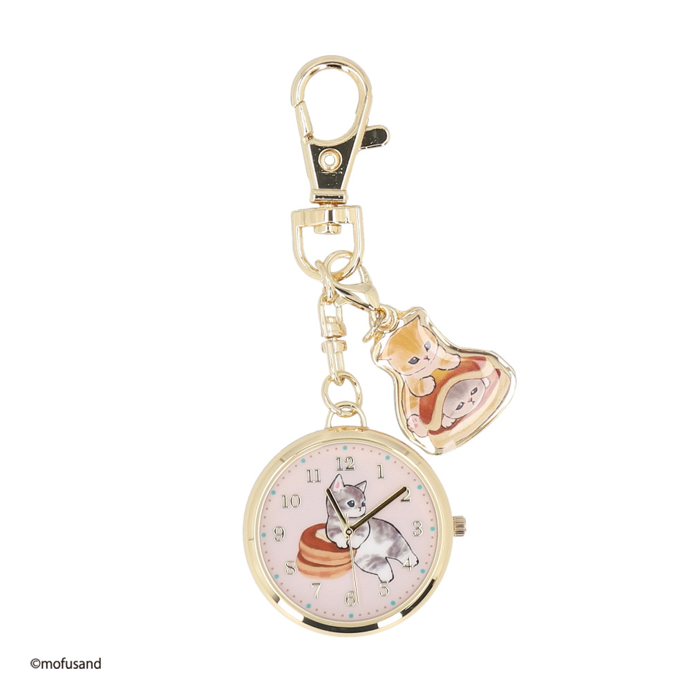 モフサンド mofusand 懐中時計 通販 時計 キッズ ウォッチ バッグチャーム ナースウォッチ キーホルダー 女の子 日本製ムーブメント おしゃれ グッズ |  | 01