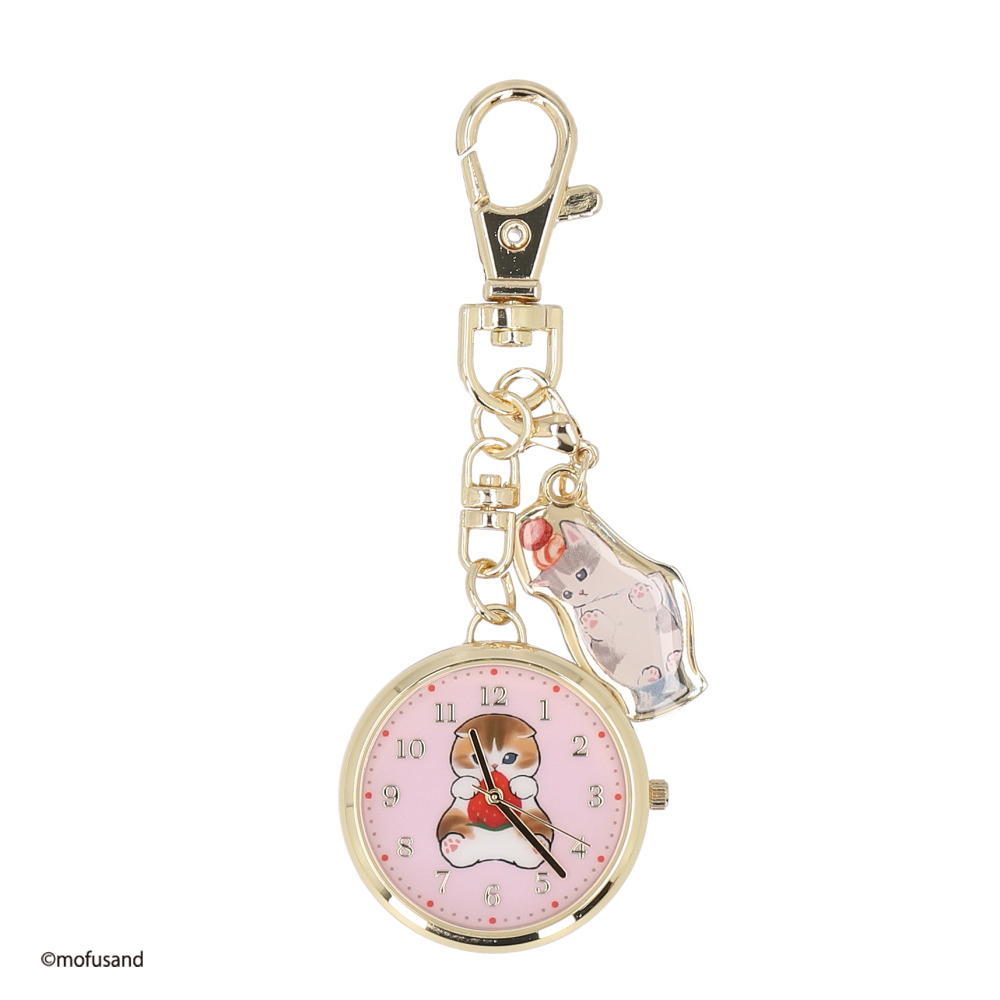 モフサンド mofusand 懐中時計 通販 時計 キッズ ウォッチ バッグチャーム ナースウォッチ キーホルダー 女の子 日本製ムーブメント おしゃれ グッズ |  | 04