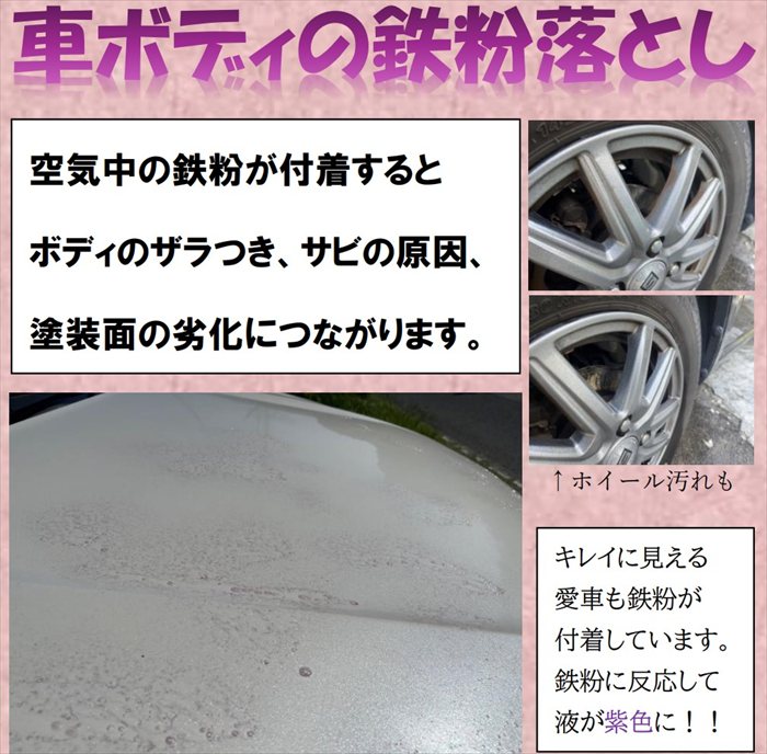 サビ落とし 泡 自転車 車 通販 日本製 錆落とし 鉄粉除去剤 錆取り剤 サビ取りクリーナー 泡タイプサビ取り 液だれしない 研磨剤フリー サビ落とし | BACKYARD FAMILY | 08