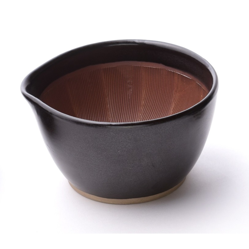 もとしげ 通販もとしげ すり鉢 中 器 おろし器 石見焼 元重 元重製陶所 職人 手作業 使いやすい 耐久性 食材 飛び出しにくい グラグラしない 安定 底 シリコン | ブランド登録なし | 02